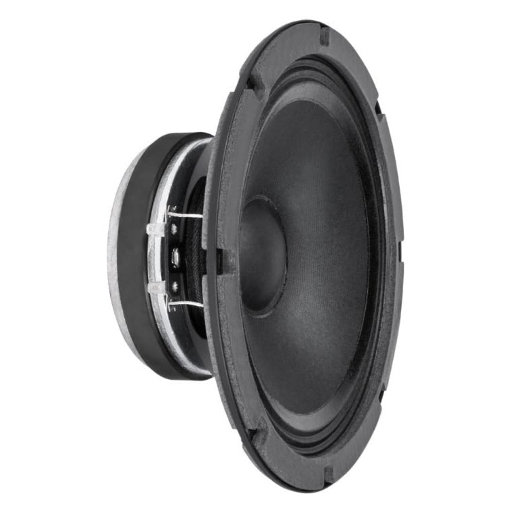 8-in High Power Triple Roll Surround and Treated Polycotton Cone 4-Ohms
